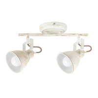 Lampa Sufitowa Punktowa Reflektor Spot 2x E14 Biały Vintage Vivienne 5967 Rabalux