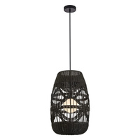 Lampa Wisząca Sufitowa ARONA Czarna 1xG9 fi 250 Milagro