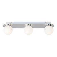 Kinkiet Ścienny Lampa Łazienkowa G9 IP44 Chrom Nowoczesny Becca 2112 Rabalux