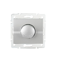 Ściemniacz Regulator Obrotowy 500W + Filtr Srebrny LOGI Kanlux