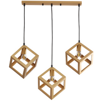 Lampa Sufitowa Wisząca Dekoracyjna 3x E27 Złota Sweden Sanico Goldlux