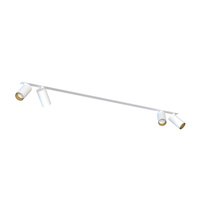Lampa Sufitowa Oprawa Podtynkowa Reflektor Punktowa 4x GU10 Biała Nowoczesna MONO SURFACE 7686 Nowodvorski