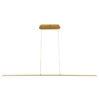 Lampa Sufitowa Oprawa Wisząca Zwis 20W 1800lm 4000K Neutralna Złota Kiki Masterled