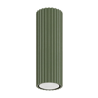 Lampa Sufitowa Reflektor Tuba Spot 1x GU10 Oliwkowa Karbon Deep Space SL.1607 Sollux