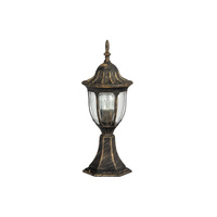 Lampa Ogrodowa Słupek Zewnętrzny Stojący E27 IP43 43cm Złoty Klasyczny Milano Rabalux