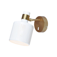 Kinkiet Ścienny Lampa E27 Złoty Industrialny Alberta 5089 Rabalux