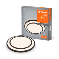Plafon LED Lampa Sufitowa Natynkowa 24W 1450lm 3000K Ciepła Czarny 39cm Orbis Ledvance