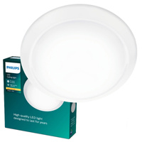 Lampa Sufitowa Plafon LED 20W 2000lm 2700K Biała Cinnabar Philips