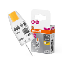 5x Żarówka LED Kapsułka G4 1W = 10W 100lm 2700K Ciepła 12V 320° BASE Osram