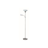 Lampa Stojąca Oprawa Podłogowa E27 Ściemnialna Chrom Klasyczny Harmony 4091 Rabalux