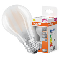Żarówka LED A60 E27 7.5W = 75W 1055lm 4000K Neutralna 300° Retrofit Filament CLASSIC Osram