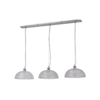 Lampa Wisząca Sufitowa 3x E27 Chrom Klasyczny Petrina Rabalux