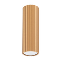 Lampa Sufitowa Reflektor Tuba Spot 1x GU10 Złota Karbon Deep Space SL.1550 Sollux