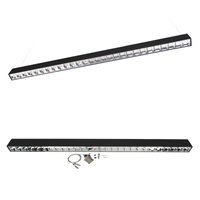 Lampa LED Oprawa Liniowa Sufitowa 30W 3300lm CCT Czarna Koline Kobi