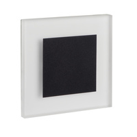 Oprawa Schodowa Dekoracyjna LED APUS Czarna 1,3W 13lm 3000K Ciepła 230V Kanlux