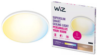 Plafon LED Lampa Sufitowa Natynkowa 32W CCT Biały SMART WiFi WiZ