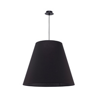 Lampa Sufitowa Wisząca 3x E27 Czarna Nowoczesna MOSS 9737 Nowodvorski