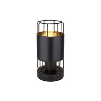 Lampa Stołowa Biurkowa Nocna E27 Czarny Industrialny Dimitri Rabalux