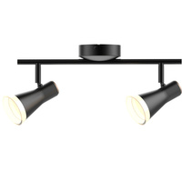 Lampa sufitowo-ścienna ruchoma regulowana 8,4W LED BERG 2 czarny 3000K GOLDLUX (Polux)