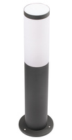 Lampa ogrodowa LED Słupek E27 OSLO TUBA GOLDLUX (Polux) NISKA SZARY 45cm