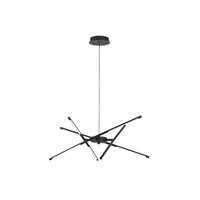 Lampa Wisząca Sufitowa LED 30W 3000K Czarny Nowoczesny Henli Rabalux