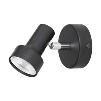 Kinkiet Ścienny Lampa LED GU10 Czarny Klasyczny Konrad 5322 Rabalux