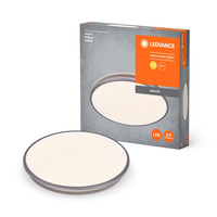 Plafon LED Lampa Sufitowa Natynkowa 36W 2800lm 3000K Ciepła Srebrny 48cm Orbis Ledvance