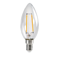 Żarówka LED E14 Edison C35 2.5W = 25W 250lm 2700K Ciepła Przezroczysta XLED Filament Kanlux