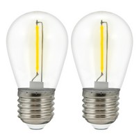 Żarówka LED E27 0.3W 50lm 2200K Żółta 360° Do Girland 36V PARTY Sanico Goldlux