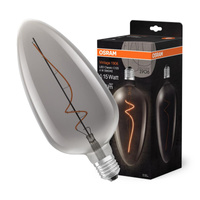Żarówka LED Dekoracyjna E27 4W = 15W 140lm 1800K Ciepła 300° Dymiona Ściemnialna Vintage 1906 Osram