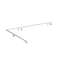 Lampa Sufitowa Oprawa Natynkowa Reflektor Punktowa 8x GU10 Biała Nowoczesna MONO CORNER 7697 Nowodvorski