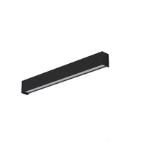 Lampa Ścienna STRAIGHT S 7596 Nowodvorski Czarna LED Tube T8 Kinkiet 62cm Minimalistyczna