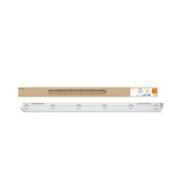 Lampa Oprawa Hermetyczna LED Pyłoszczelna 18W 2400lm 6500K Zimna IP65 IK08 Szary Moduł Awaryjnycm Dampproof Ledvance