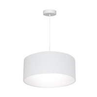 Lampa Wisząca Sufitowa BARI Biała 3xE27 50cm Milagro