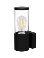 Lampa Ogrodowa Zewnętrzna Kinkiet Elewacyjny LED E27 Czarny Wellington Rabalux