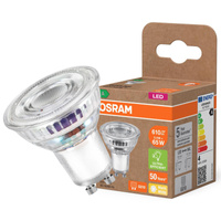 Żarówka LED PAR16 Reflektor GU10 3.3W = 65W 600lm 2700K Ciepła 100° 182lm/W ENERGY EFFICIENCY Osram