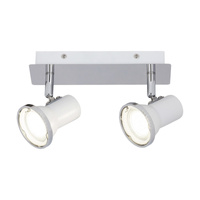 Kinkiet Ścienny Lampa LED Łazienkowa GU10 15W 860lm 4000K Biały Nowoczesny Steve 5498 Rabalux