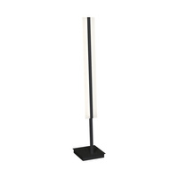 Lampa stojąca podłogowa RAY 36W czarny prostokąt LED IP20 Metal i akryl styl nowoczesny minimalistyczny Milagro