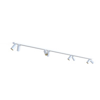 Lampa Sufitowa Oprawa Natynkowa Reflektor Punktowa 8x GU10 Biała Nowoczesna MONO 7694 Nowodvorski
