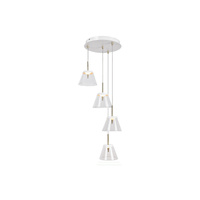 Lampa Wisząca Sufitowa LED 24W 1920lm 4000K Biały Nowoczesny Aviana Rabalux