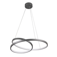 Lampa Wisząca Zwis 40W 3700lm 4000K Neutralna Czarna ZEFIRA Sanico Goldlux