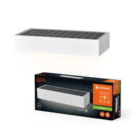 Lampa Ogrodowa Zewnętrzna Kinkiet Elewacyjny LED 6W 850lm 3000K IP65 Biały Z Czujnikiem Ruchu i Zmierzchu Endura Ledvance