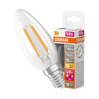 Żarówka LED B35 Świeczka E14 4W = 40W 470lm 2700K Ciepła 300° Ściemnialna THREE STEP Osram