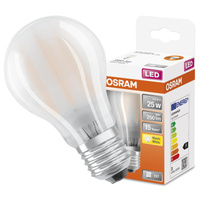 Żarówka LED A60 E27 2.5W = 25W 250lm 2700K Ciepła 300° Retrofit Filament CLASSIC Osram