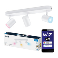 Lampa Sufitowa LED Reflektor SPOT Szyna 3x 5W BIAŁY + RGB SMART WiFi WiZ