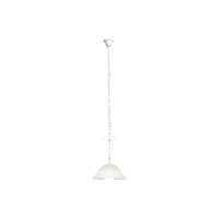 Lampa Sufitowa Wisząca Żyrandol E27 Biały Vintage Katherine Rabalux