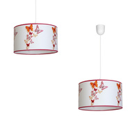 Lampa Wisząca Sufitowa BUTTERFLIES 1xE27 Milagro
