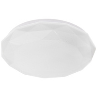 Plafon LED Sufitowy Łazienkowy Lampa Sufitowa 24W IP44 4000K Okrągły Diament 38 cm GLORY LUMILED