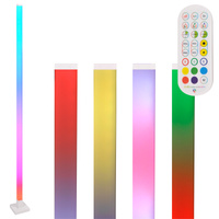 Lampa Stojąca Podłogowa 7W RGB Zmiana Kolorów Muzyczna Pilot