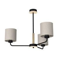 Lampa Sufitowa Żyrandol ATLANTA 3xE27 Milagro